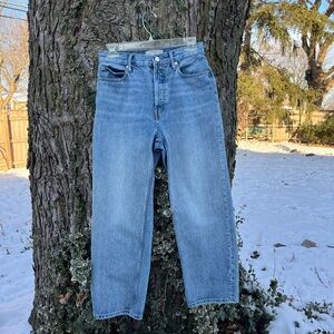 Everlane 90s Way High Blue Jeans